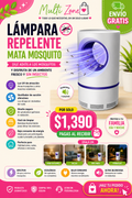 LAMPARA REPELENTE MATA MOSQUITO