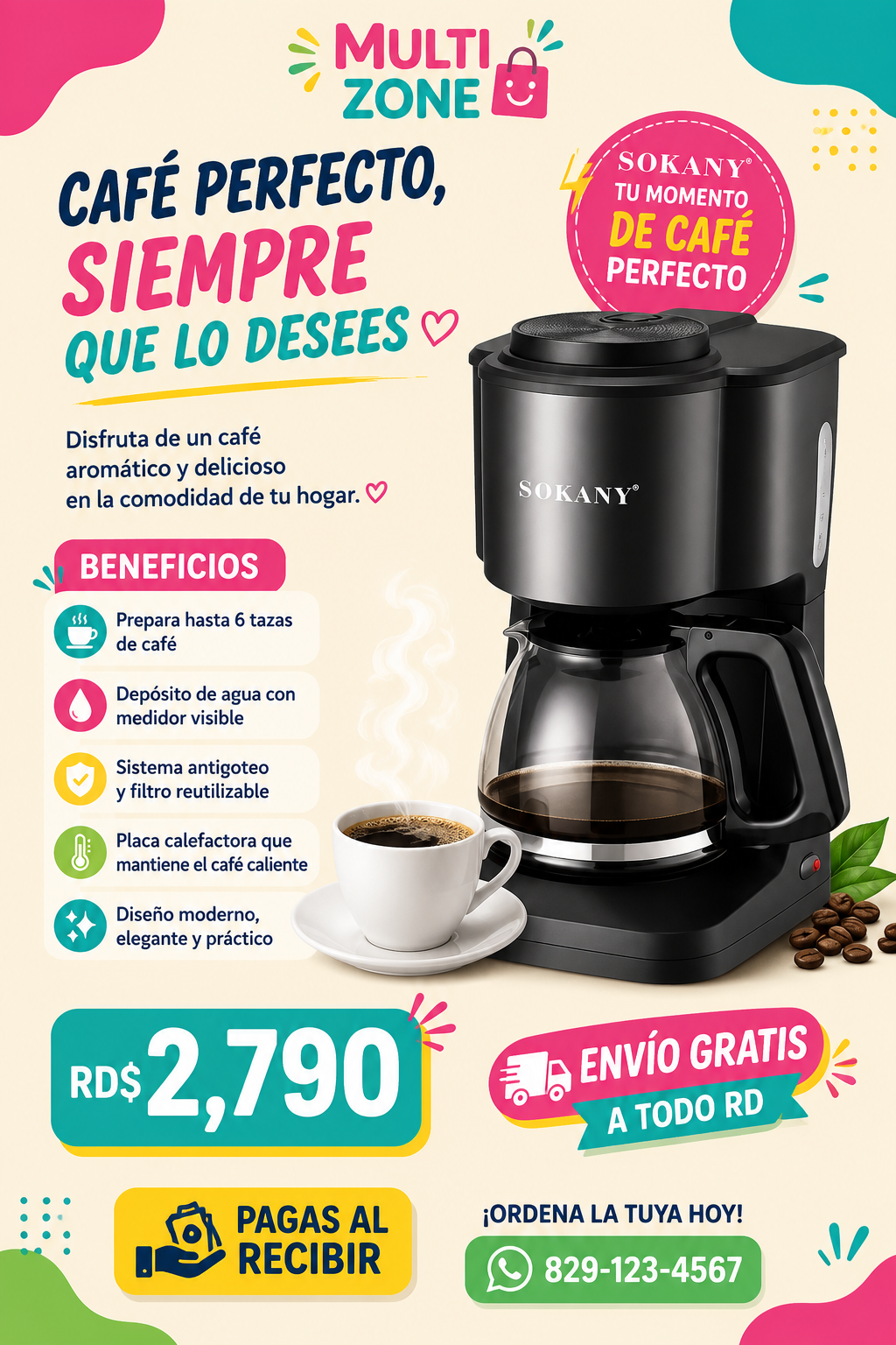 CAFETERA ELÉCTRICA