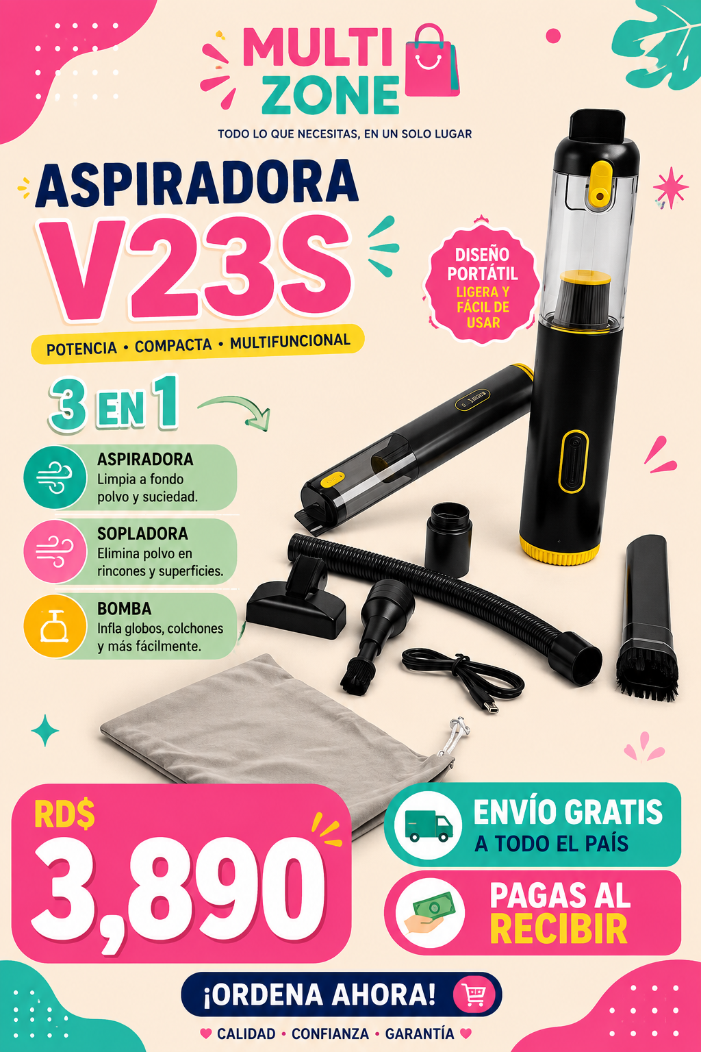 ASPIRADORA V23S