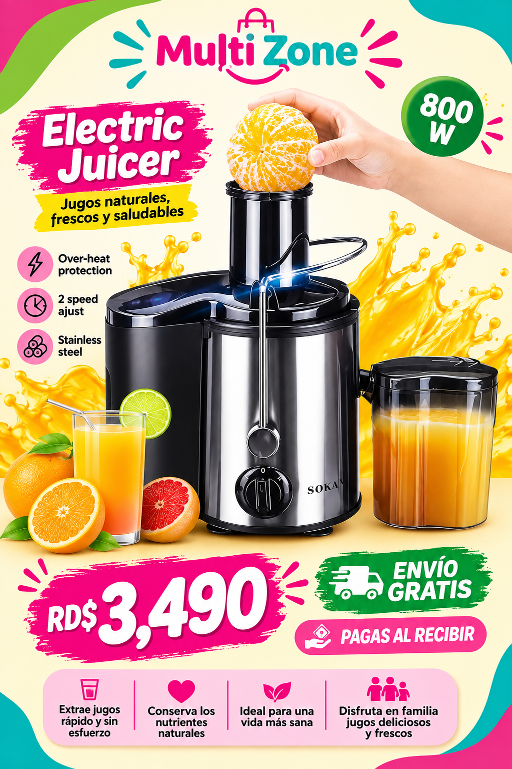 EXTRACTOR DE JUGO