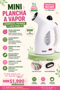 MINI PLANCHA A VAPOR