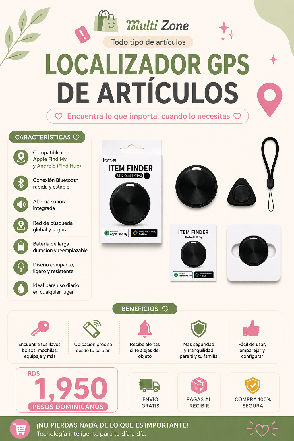 LOCALIZADOR GPS DE ARTÍCULOS