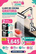 EXTENSOR DE DUCHA / GRIFO 360G