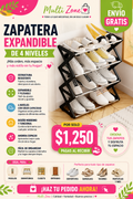 ZAPATERA 4 NIVELES